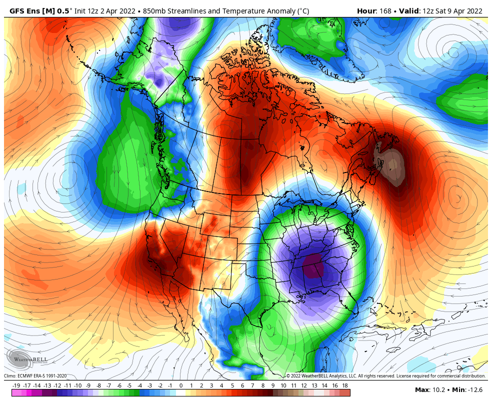A Look Ahead: Early Spring Rollercoaster Continues – Foothills Weather ...