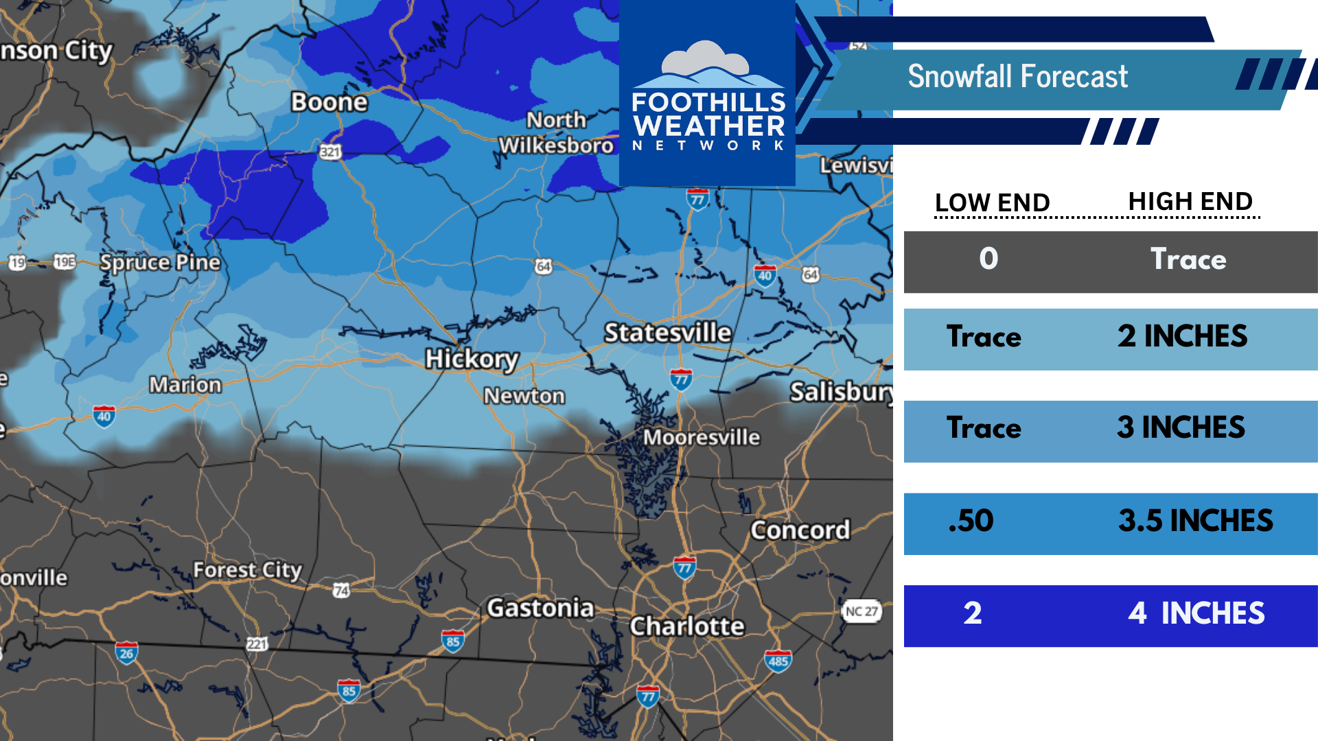 Storm Netork winter storm forecast – 7 – Foothills Weather Network